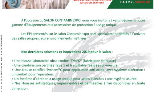 FOROME PROTECTION SUR CONTAMINEXPO